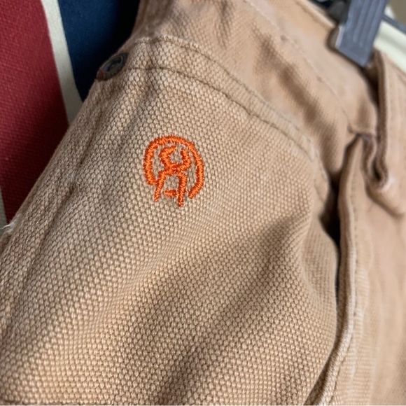 Jesse Jones Washed Duck Canvas Work Shorts size 35 Reg - Picture 3 of 9